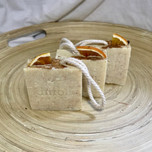 Load image into Gallery viewer, Orange Spice Soap on a Rope
