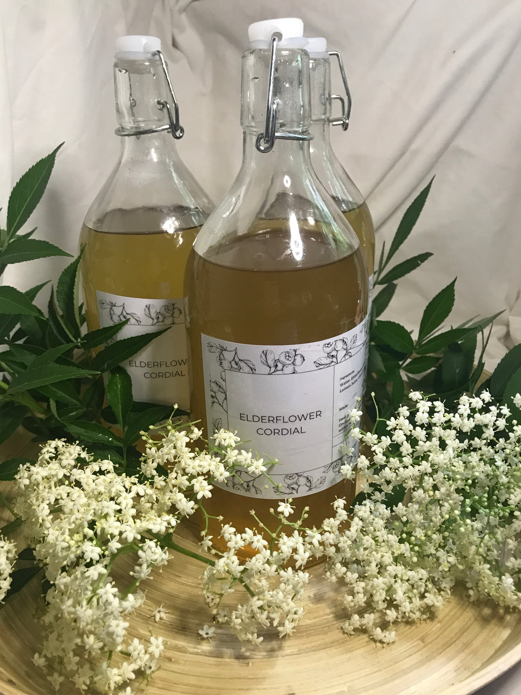 Elderflower Cordial  - LOCAL COLLECTION ONLY